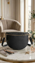 Kabelka - Ledvinka pravá kůže