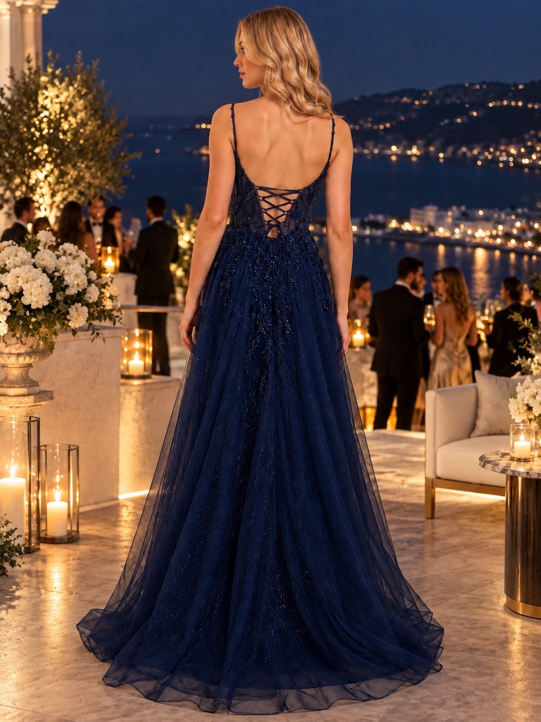Společenské - maturitní šaty Diva CP028